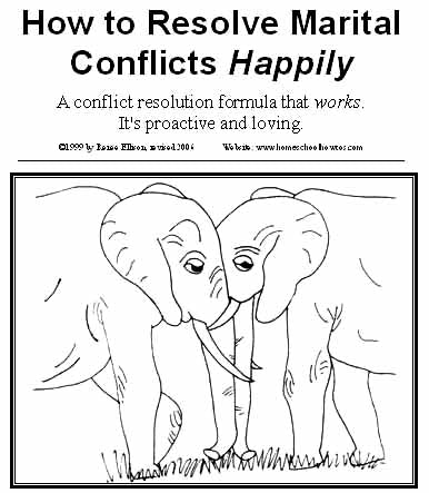 How to Resolve Marital Conflicts Happily