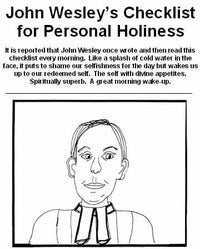 Wesley’s Daily Holiness Checklist