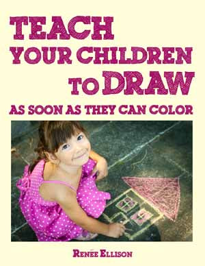 Teach Your Children to Draw as Soon as They Can Color