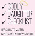Godly Daughter Checklist